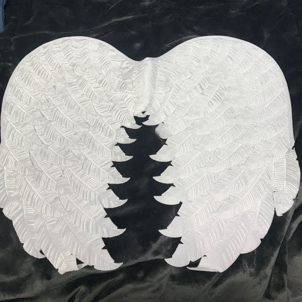 White angel wings